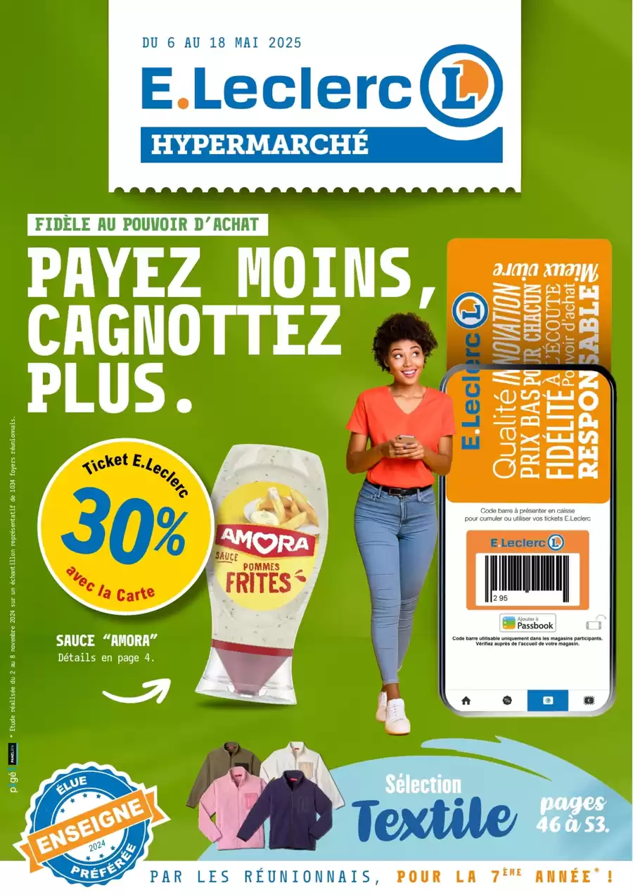 Catalogue des offres de E.Leclerc du 06/05/2025 au 17/05/2025 - 25C010LR