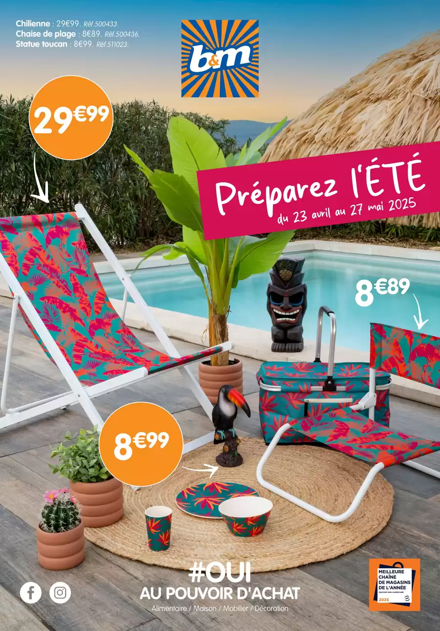 Catalogue des offres de B&M du 22/04/2025 au 02/06/2025 - Barbecue