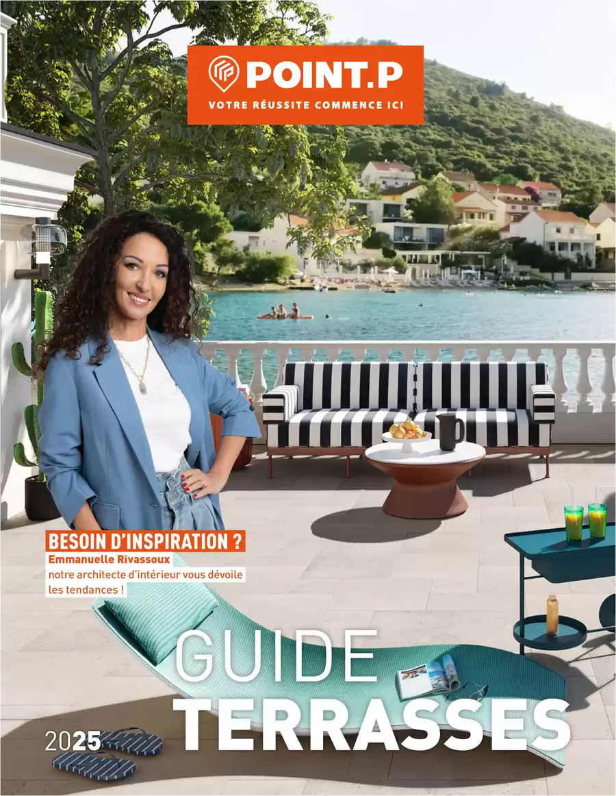 Catalogue des offres de Point P du 31/12/2024 au 30/12/2025 - Guide Terrasse 2025