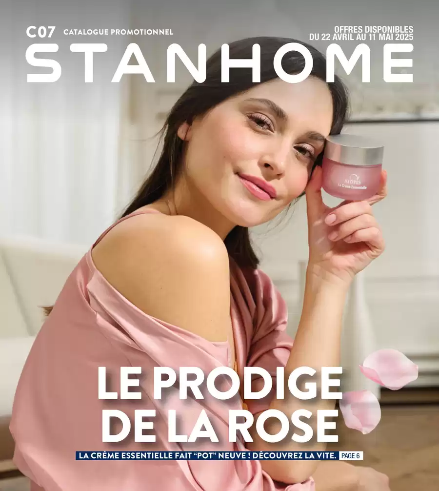 Catalogue des offres de Stanhome du 21/04/2025 au 10/05/2025 - LE PRODIGE DE LA ROSE