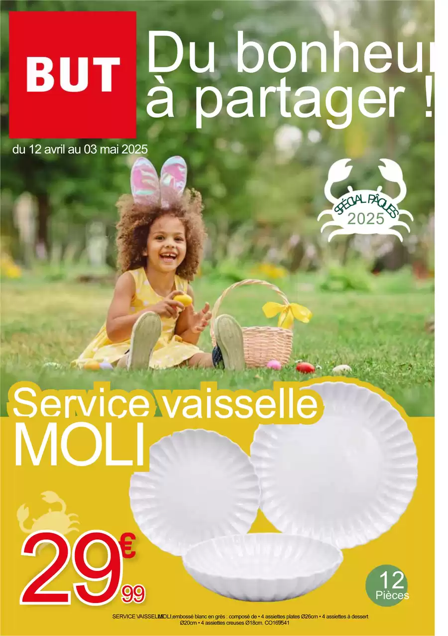 Catalogue des offres de BUT du 21/04/2025 au 02/05/2025 - Martinique - Du bonheur à partager !