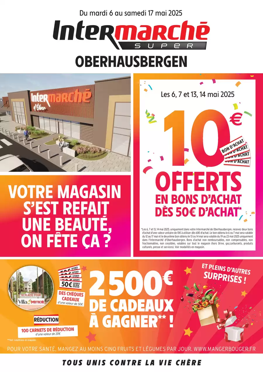 Catalogue des offres de Intermarché du 05/05/2025 au 16/05/2025 - PROS LOCAL - 04479 OBERHAUSBERGEN