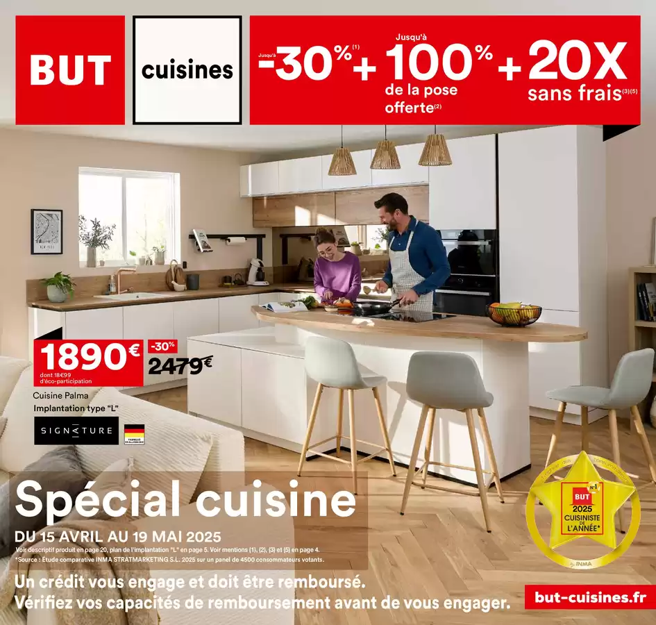 Catalogue des offres de BUT du 21/04/2025 au 18/05/2025 - Spécial cuisine