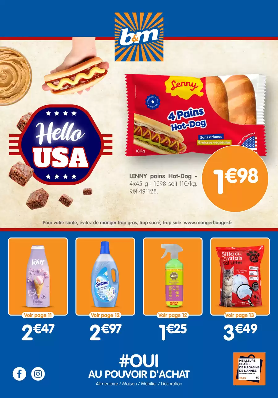 Catalogue des offres de B&M du 08/04/2025 au 21/04/2025 - USA