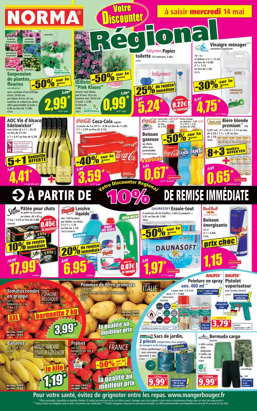 Catalogue des offres de Norma du 13/05/2025 au 19/05/2025 - Votre Discounter Régional